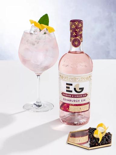 Edinburgh Rhubarb Gin 1 short/40 ml