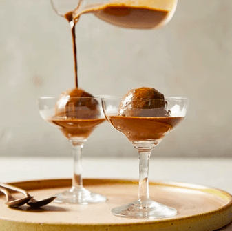 Chocolate Affogato (Chocolate with Ice - Cream)