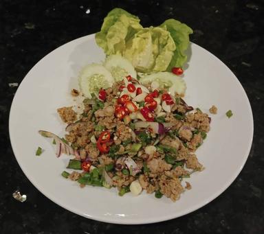 LABB - PORK (Spicy Pork Thai Salad with Mint Leave)